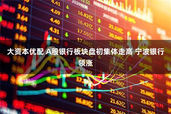 大资本优配 A股银行板块盘初集体走高 宁波银行领涨