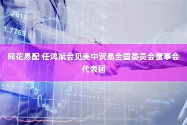 同花易配 任鸿斌会见美中贸易全国委员会董事会代表团