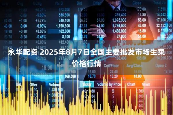 永华配资 2025年8月7日全国主要批发市场生菜价格行情
